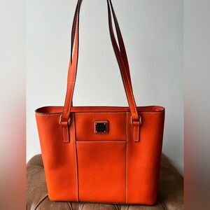 Dooney & Bourke Vibrant Orange Small Lexington